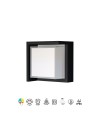 CREEK * APLIQUE EXTERIOR NEGRO LED IP65 - 15W - CCT